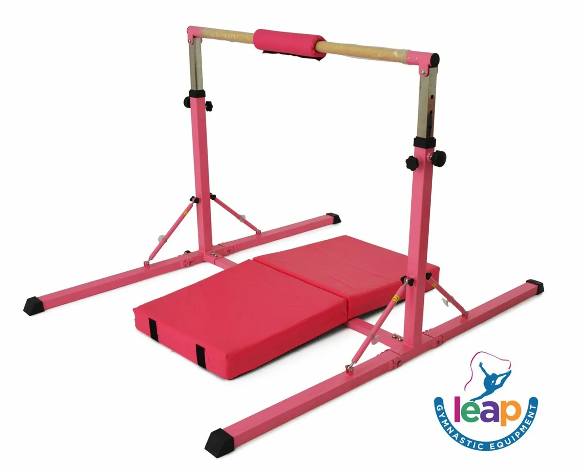 Gymnastic Bar Kit with bars mats as per pictures - Image 2