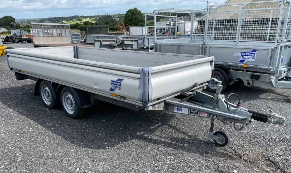 Ifor Williams 12' x 5'2 Eurolight Dropside Trailer - Image 1