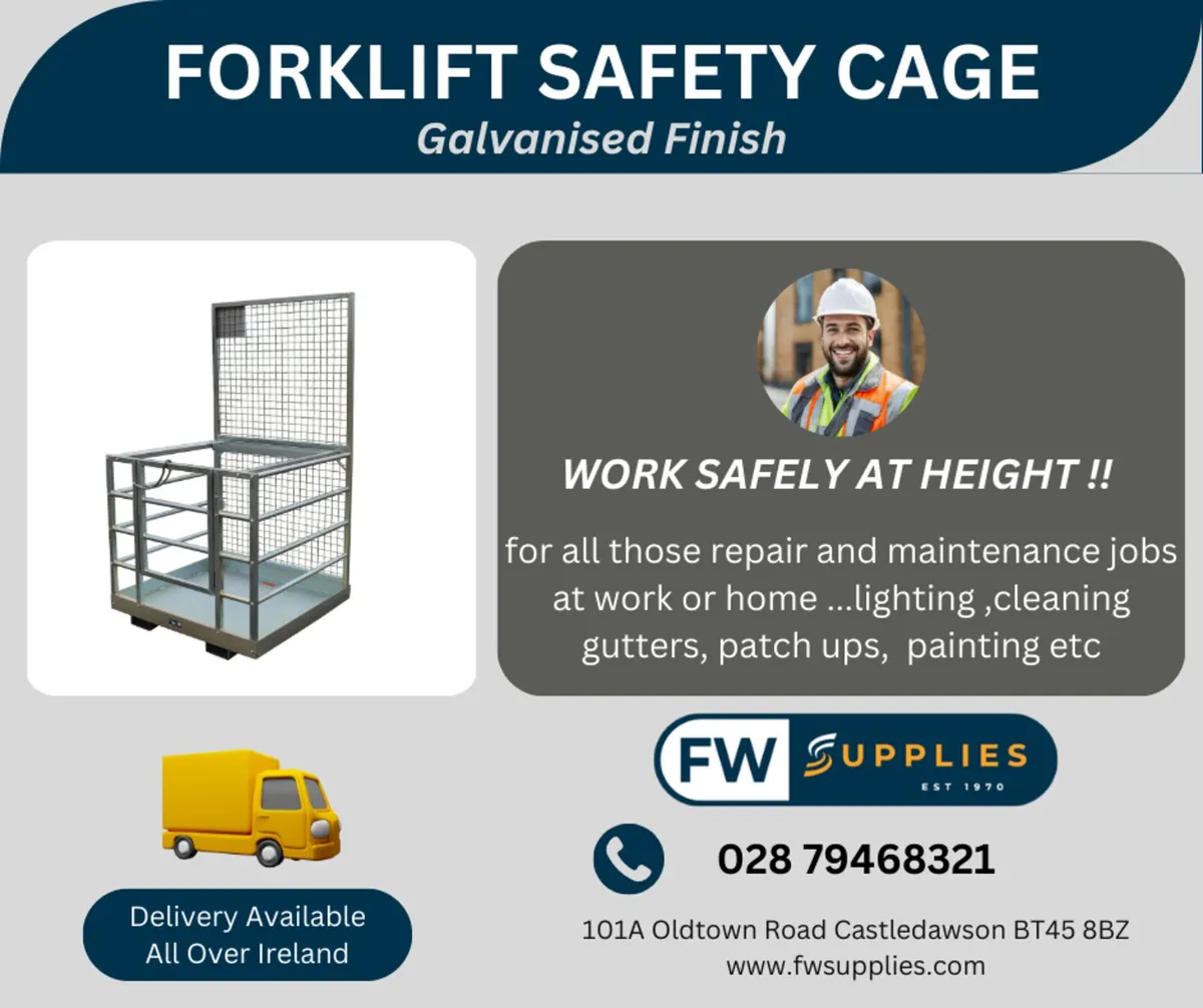 Forklift Safety Cage - Image 1