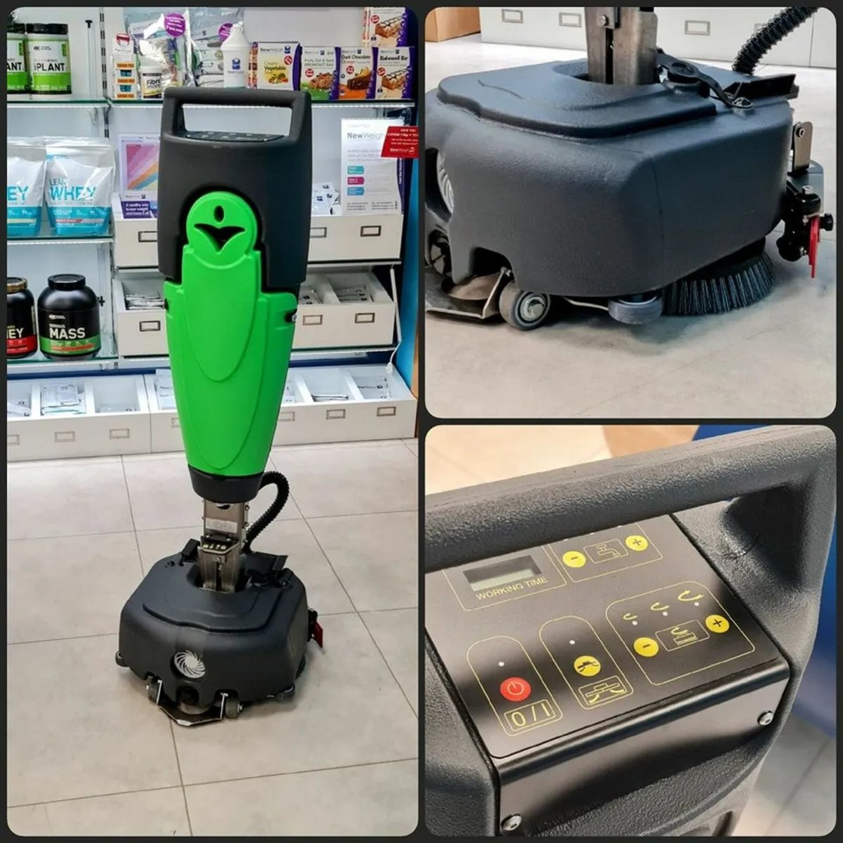 Green Clean M1 scrubber dryer - floor cleaning - Image 3