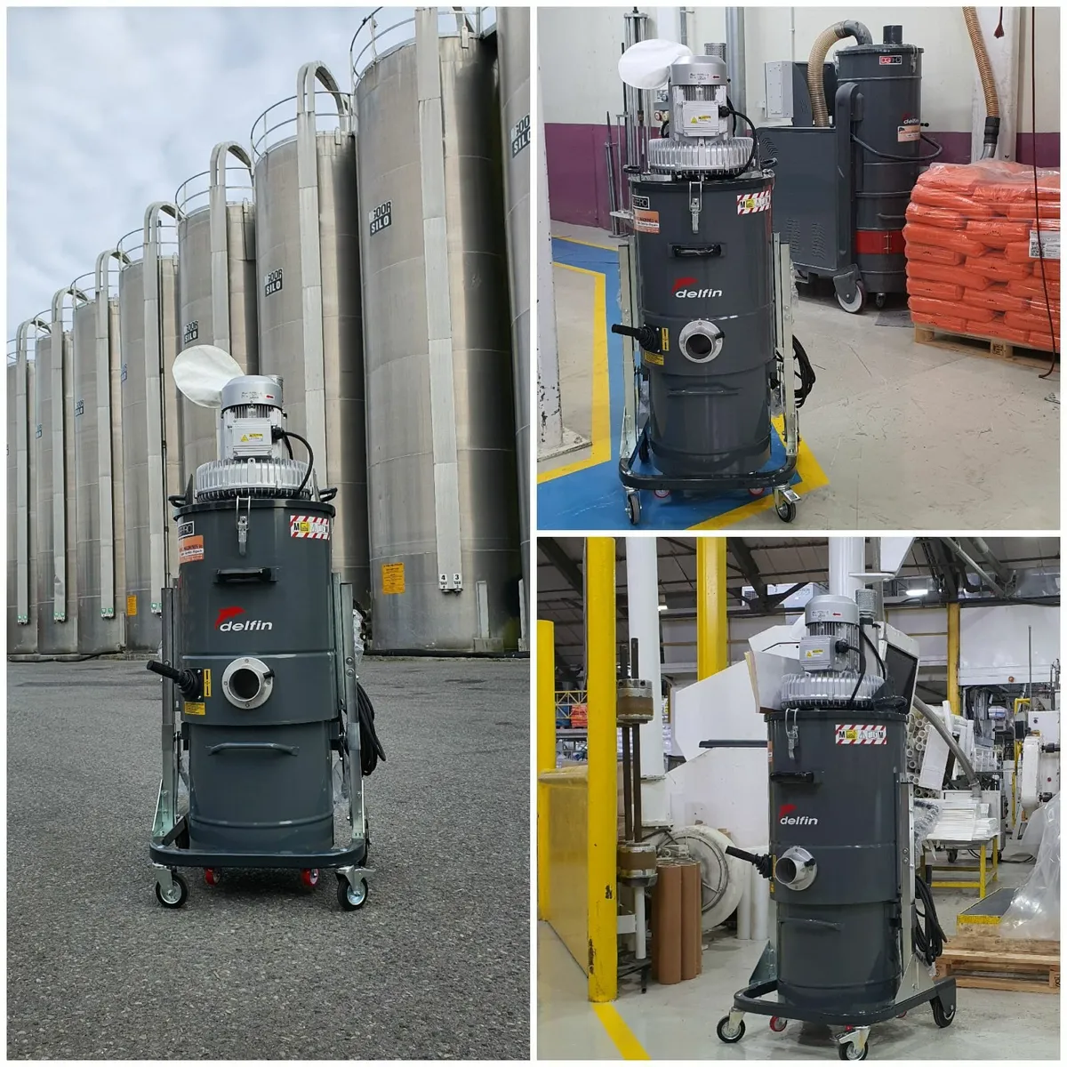 Delfin Industrial vacuum - Cleaningmachines.ie - Image 1