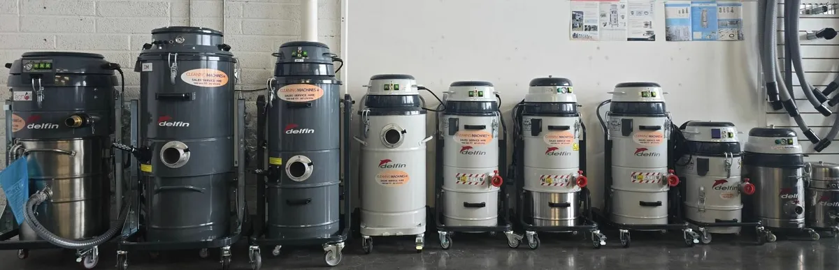 Delfin Industrial vacuum - Cleaningmachines.ie - Image 3