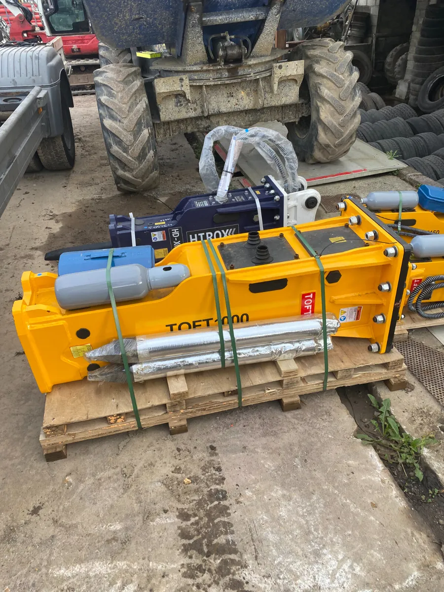 new rock breakers 3-20 ton - Image 1