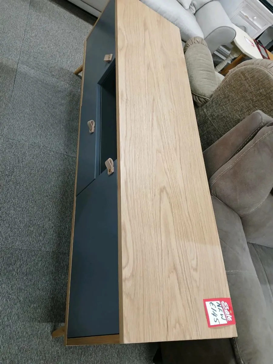 Oak & Grey tv units - Image 2