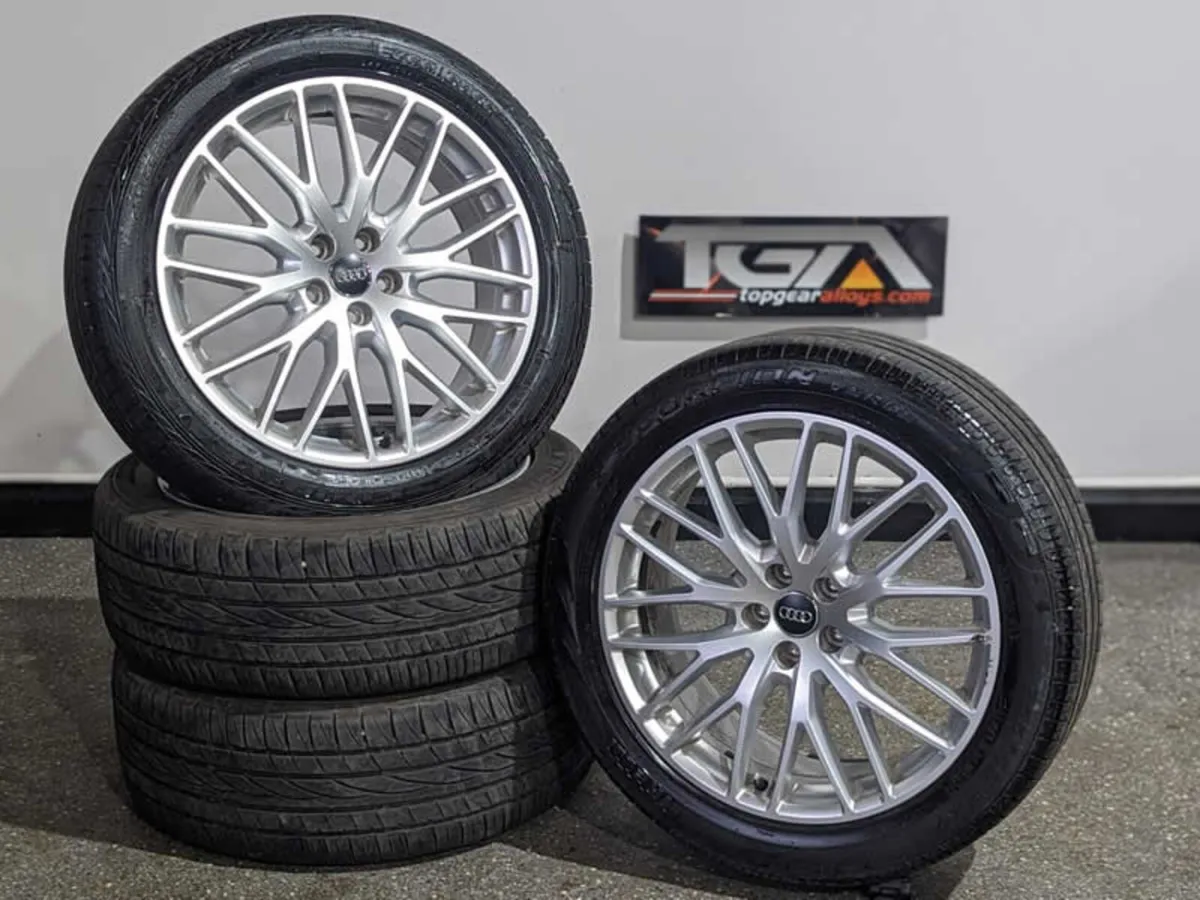 20" GENUINE OEM AUDI Q5 ALLOY WHEELS & TYRES - Image 1
