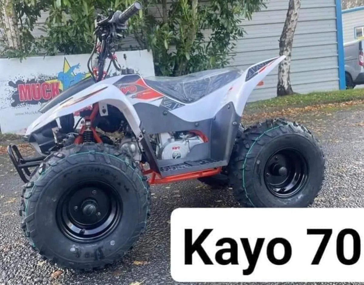 KAYO Fox 70 quad DELIVERY CHOICE WARRANTY XMAS - Image 1