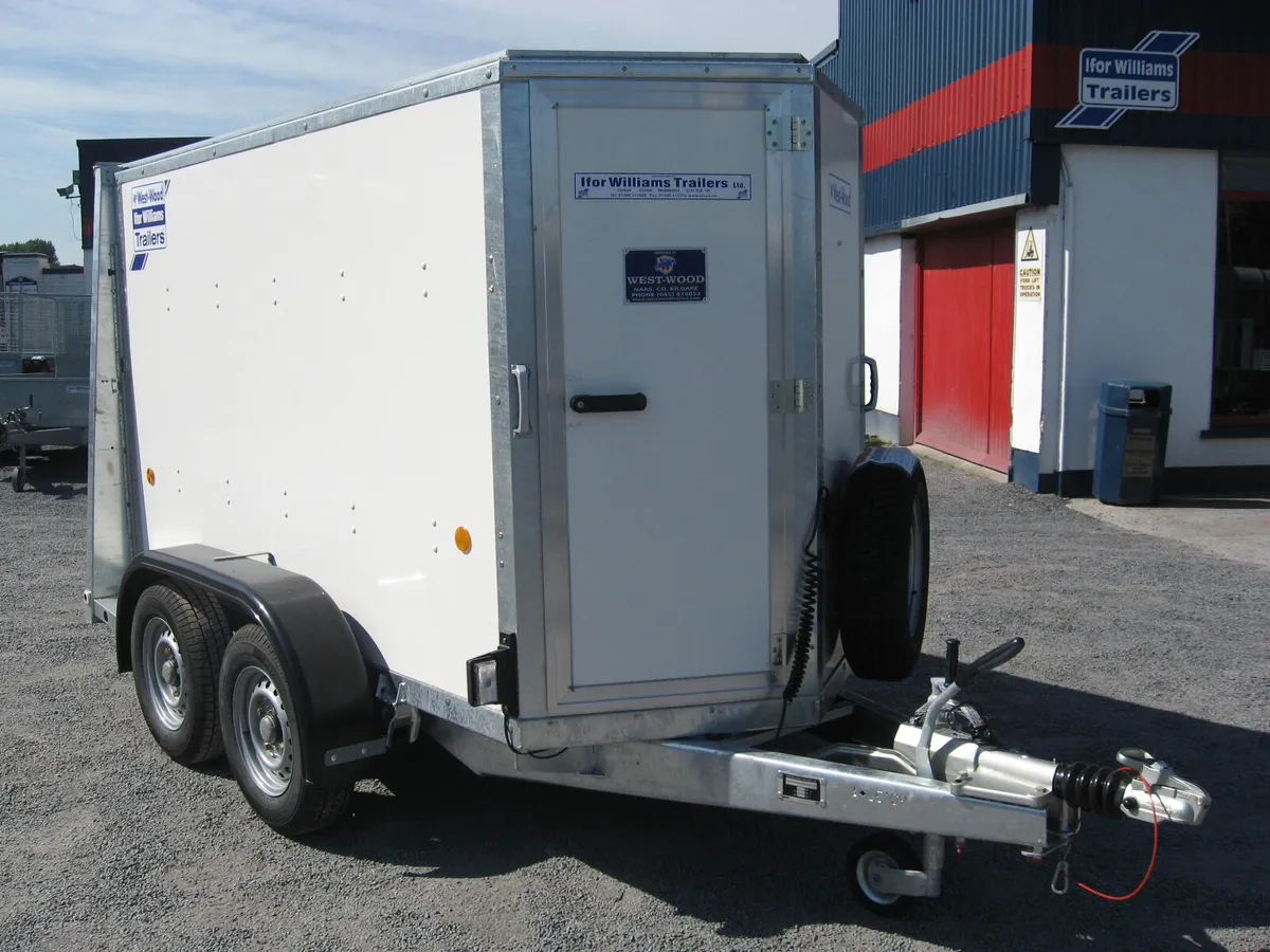 New Bv84 8' x4' x 5' Box Van Ifor Williams - Image 1