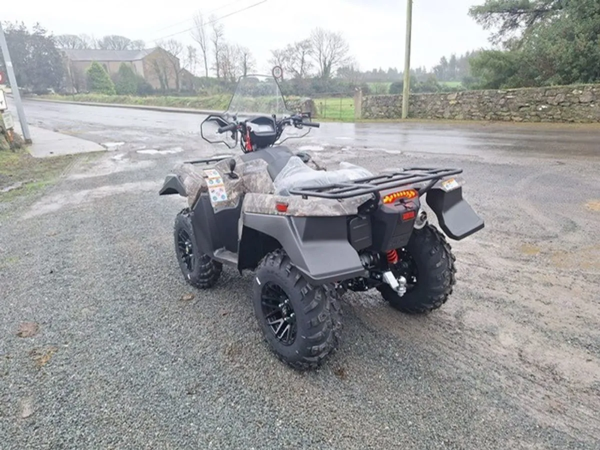 2026 Suzuki LT-A500 Power Steering Windshield & M - Image 2