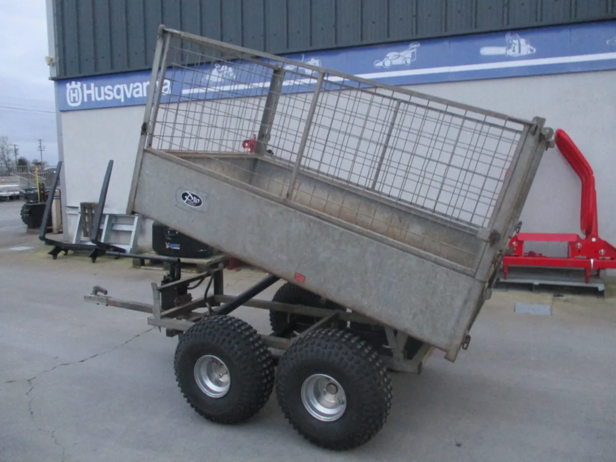 Quad tipper trailer 6 x 4 - Image 1