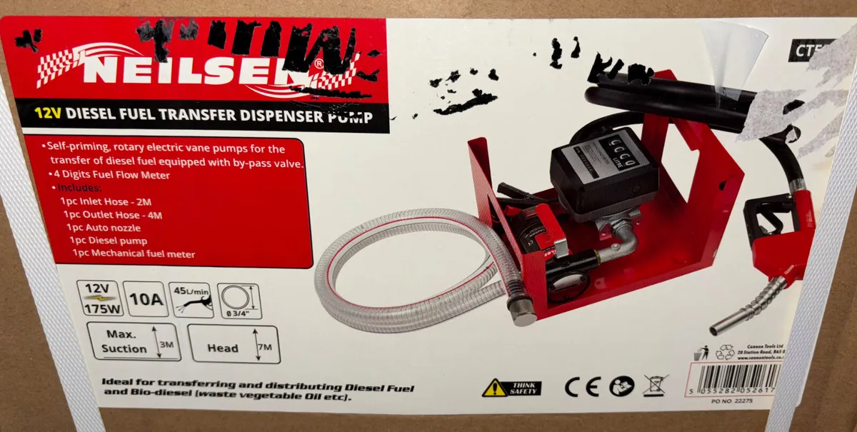 12V Diesel Fuel Pump - Image 2