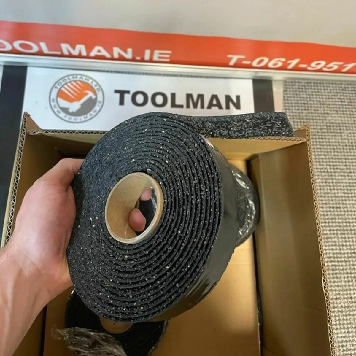 Bitumen Overbanding Tape and Thermoplastic Symbols - Image 1