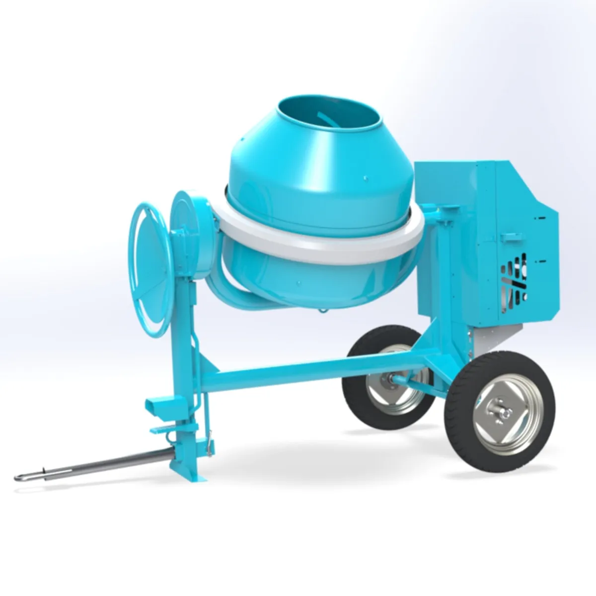 DIESEL CEMENT MIXER 350LTR - Image 1