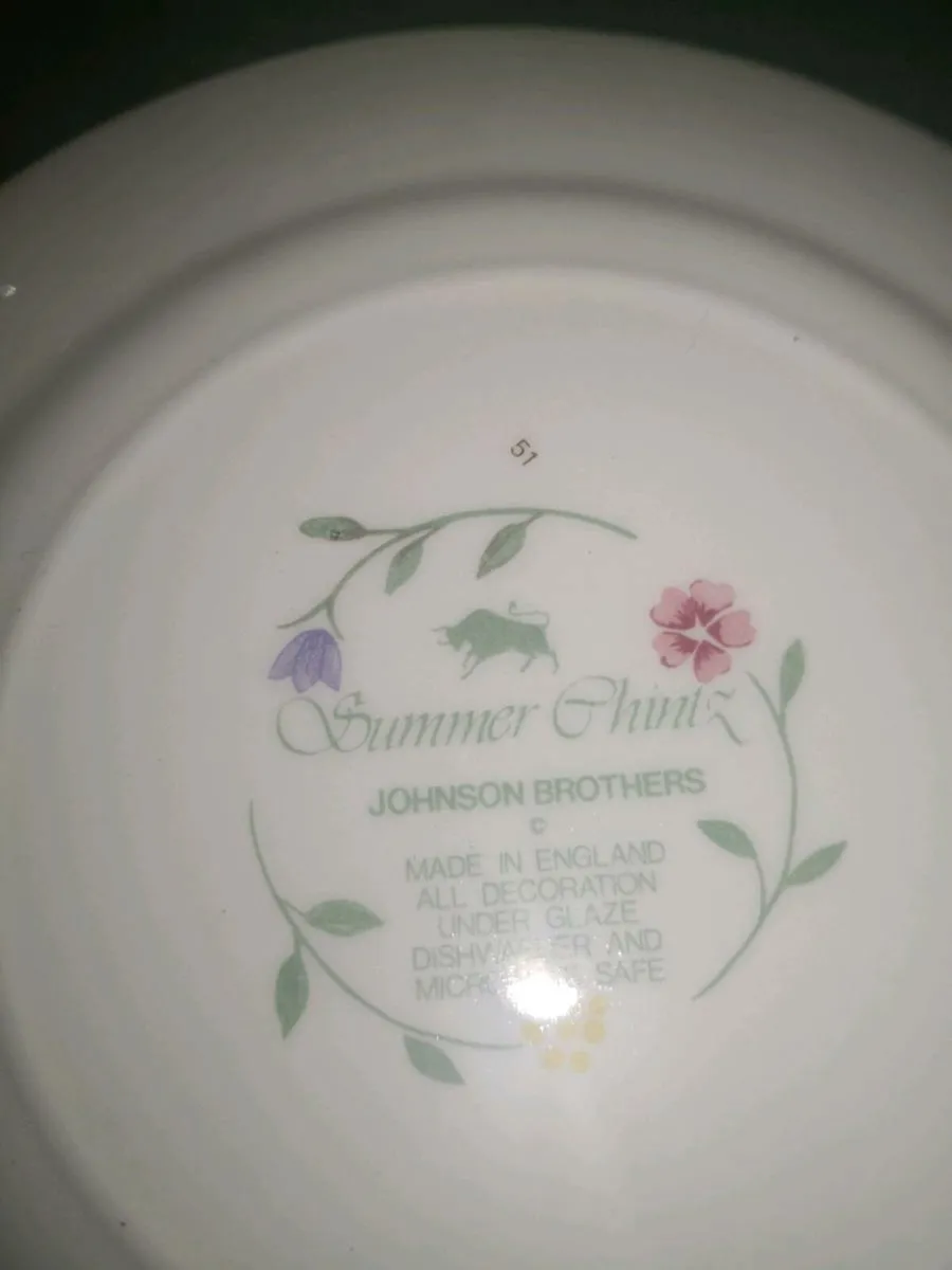 Johnson Brothers Summer chintz teaset - Image 2