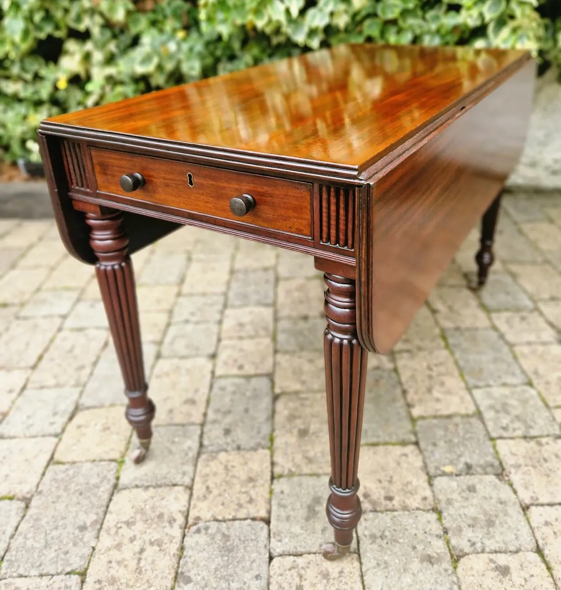 Georgian Mahogany Side Table- Circa 1830 - Image 1