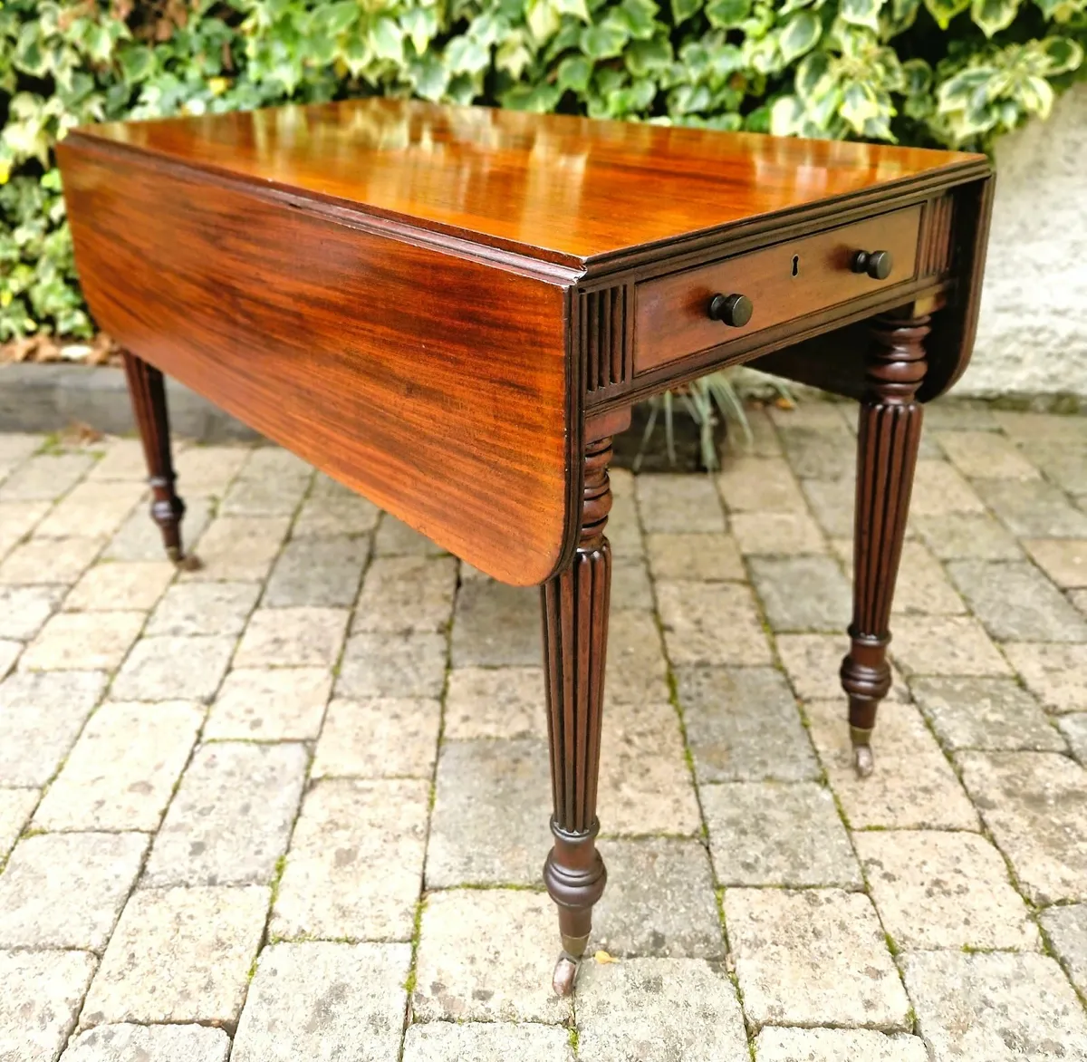 Georgian Mahogany Side Table- Circa 1830 - Image 4
