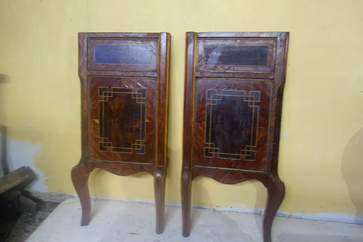 2 french cabinet panels - Image 2