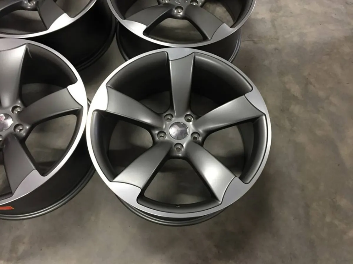 18" TTRS Alloys VW POLO  SEAT IBIZA  AUDI A1 5x100 - Image 4