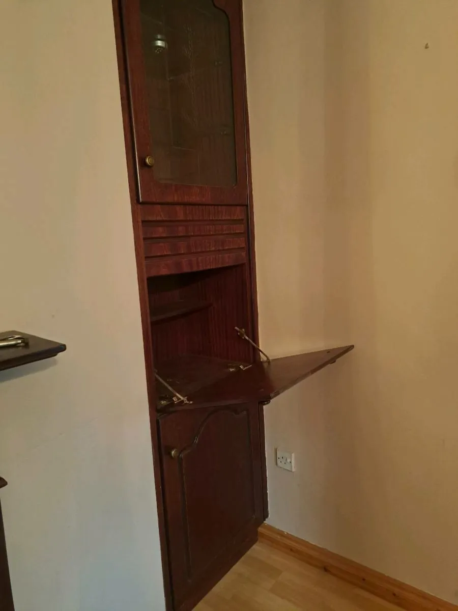 Dark wood cabinets - Image 3