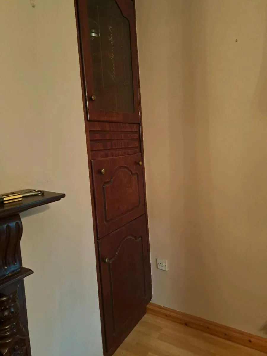 Dark wood cabinets - Image 2