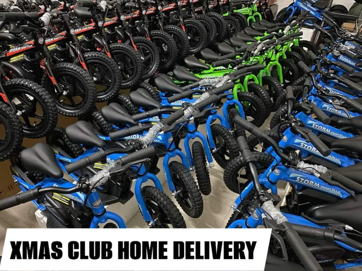 STORM KIDS ELECTRIC Balance bike DELIVERY XMAS - Image 4