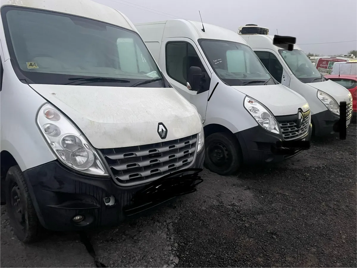 Renault master full fronts for sale from €800