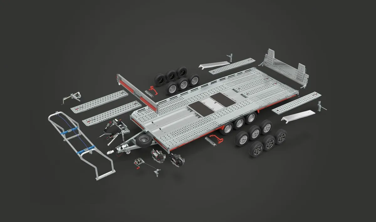 HUGE SELECTION OF BRIAN JAMES TRAILER PARTS - Image 1