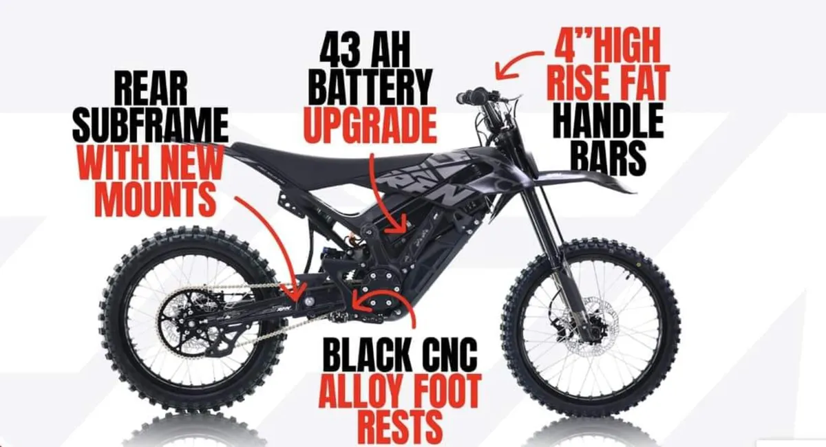 RFN Rally Pro Electric 100KPH Home Delivery+Surron - Image 1