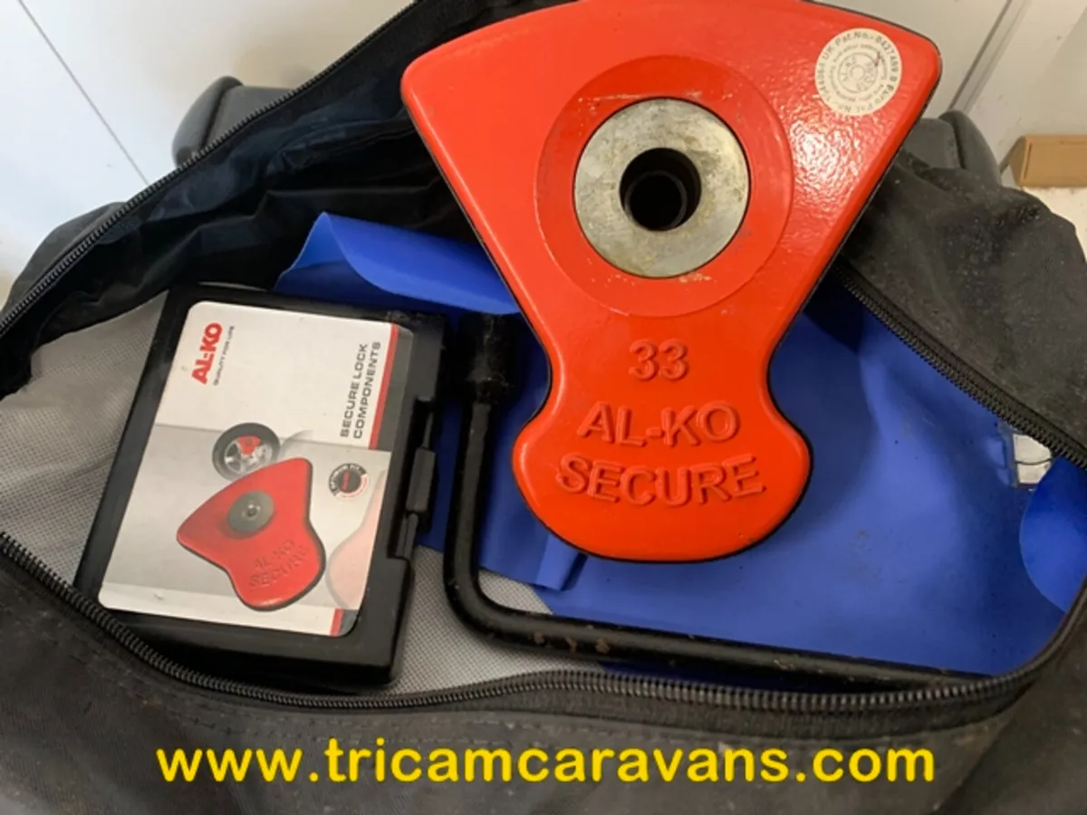 Used Al-ko Secure Caravan Wheel Locks