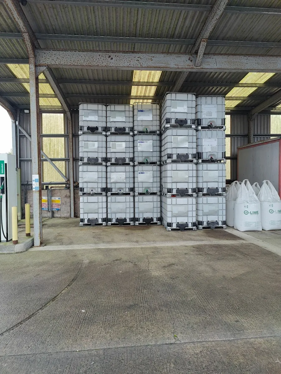 1000 litre Ibc tanks food grade used once clean - Image 3