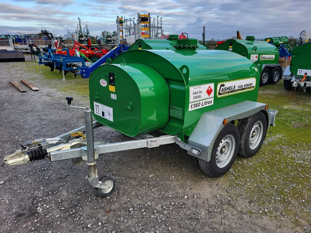 New Cashel 1360L Diesel Bowsers - Image 1