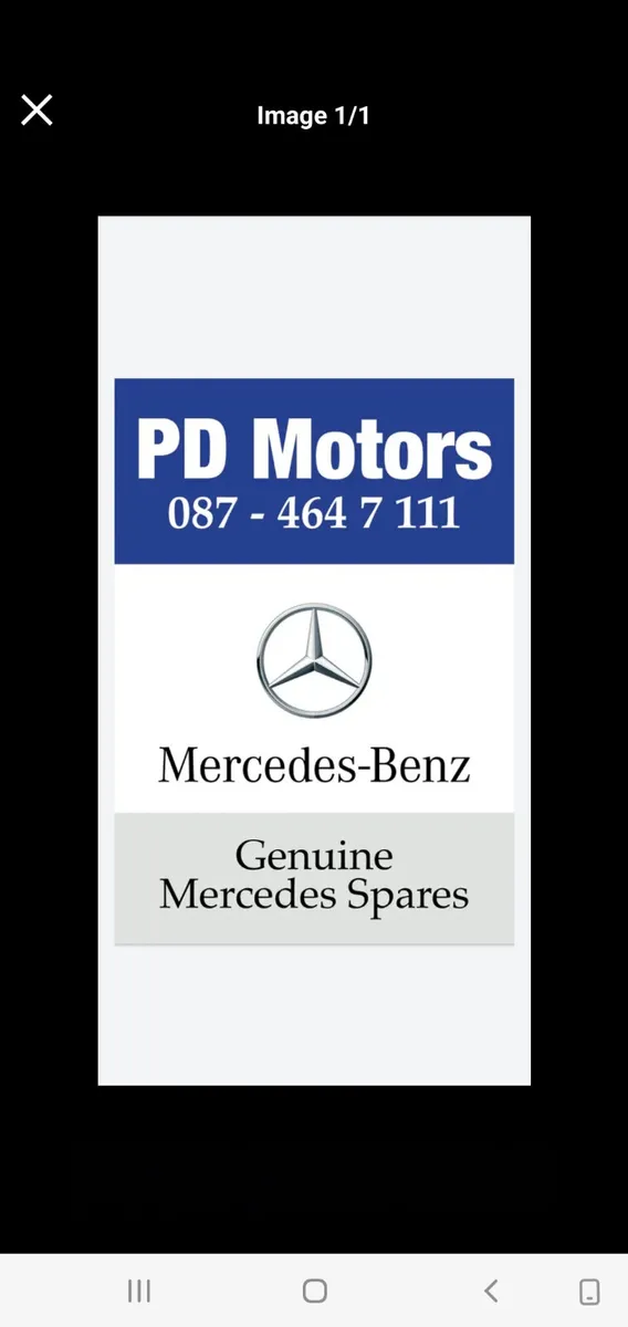 ALL MERCEDES VINTAGE PARTS FOR SALE - Image 1