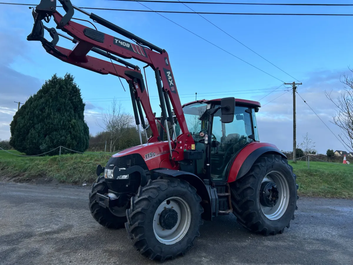 2018 Case Farmall 115C with Loader - Image 1