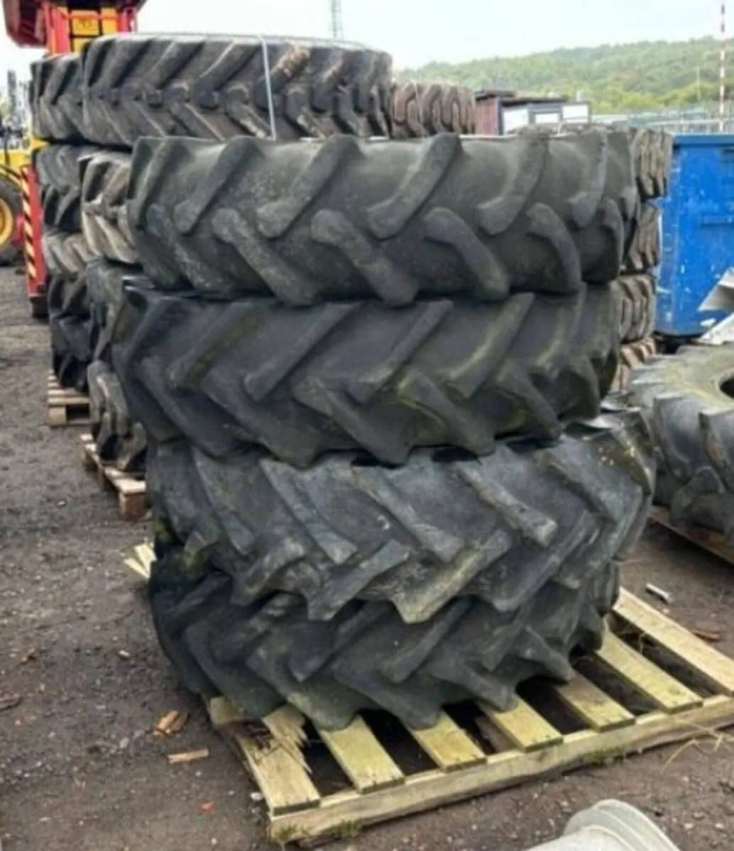 4 x MATBRO wheels & tyres (14.9-24) - Image 2