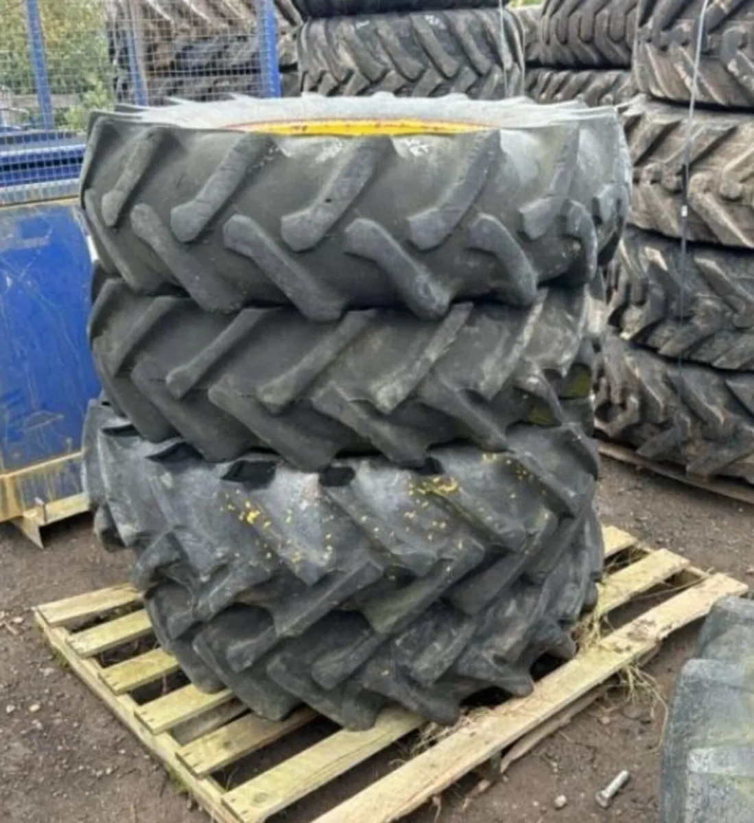 4 x MATBRO wheels & tyres (14.9-24) - Image 1