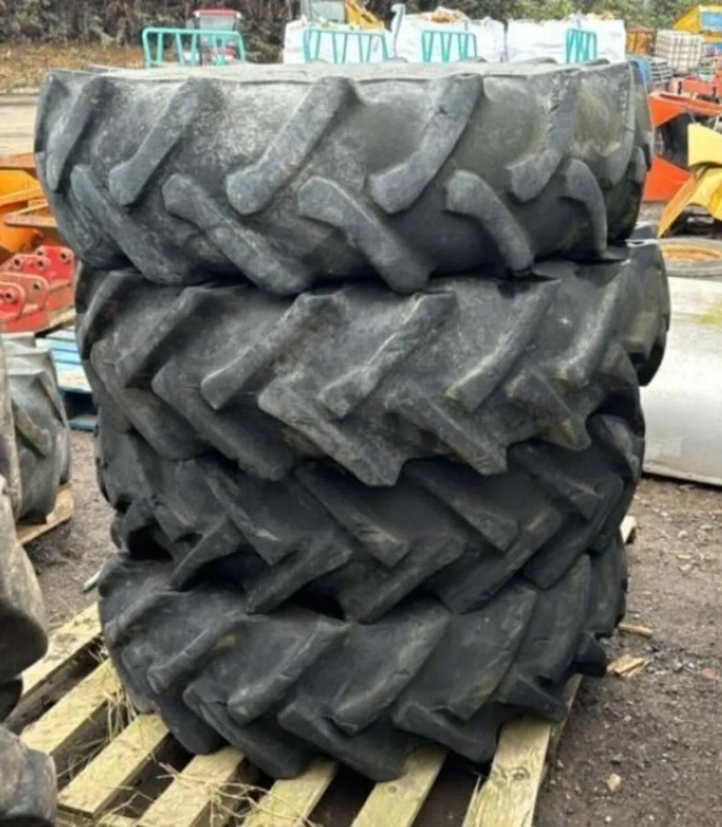 4 x MATBRO wheels & tyres (14.9-24) - Image 3