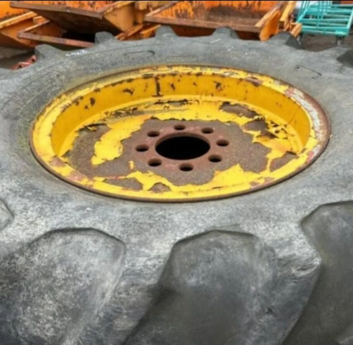 4 x MATBRO wheels & tyres (14.9-24) - Image 4