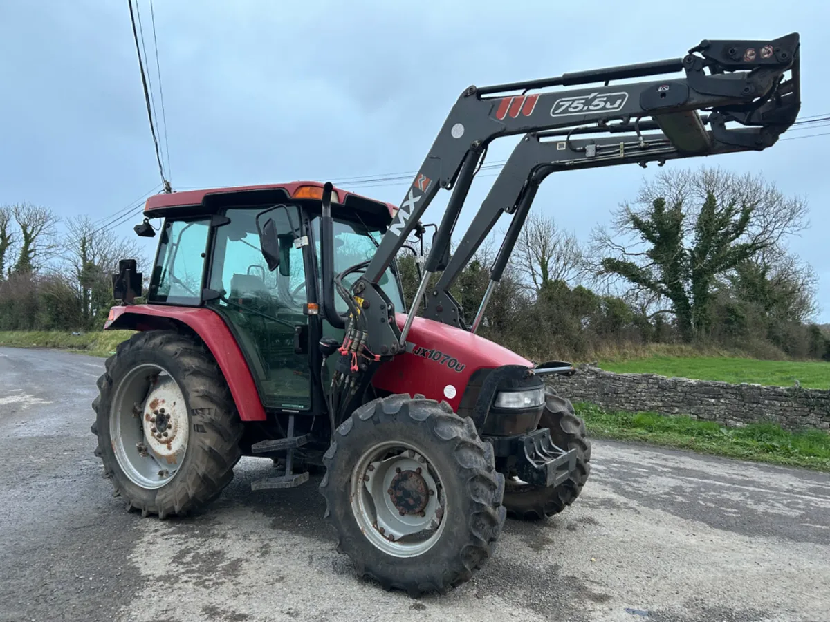 2008 Case JX1070U with MX Loader - Image 1