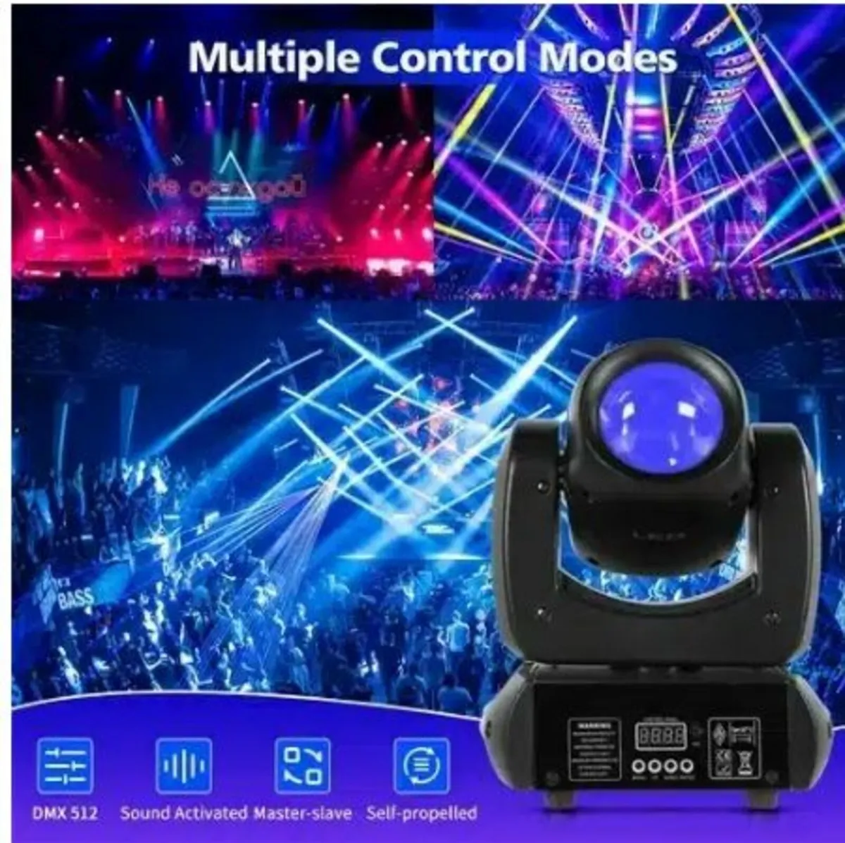 100W LED Beam Gobo Moving Head Stage Effect - Image 2