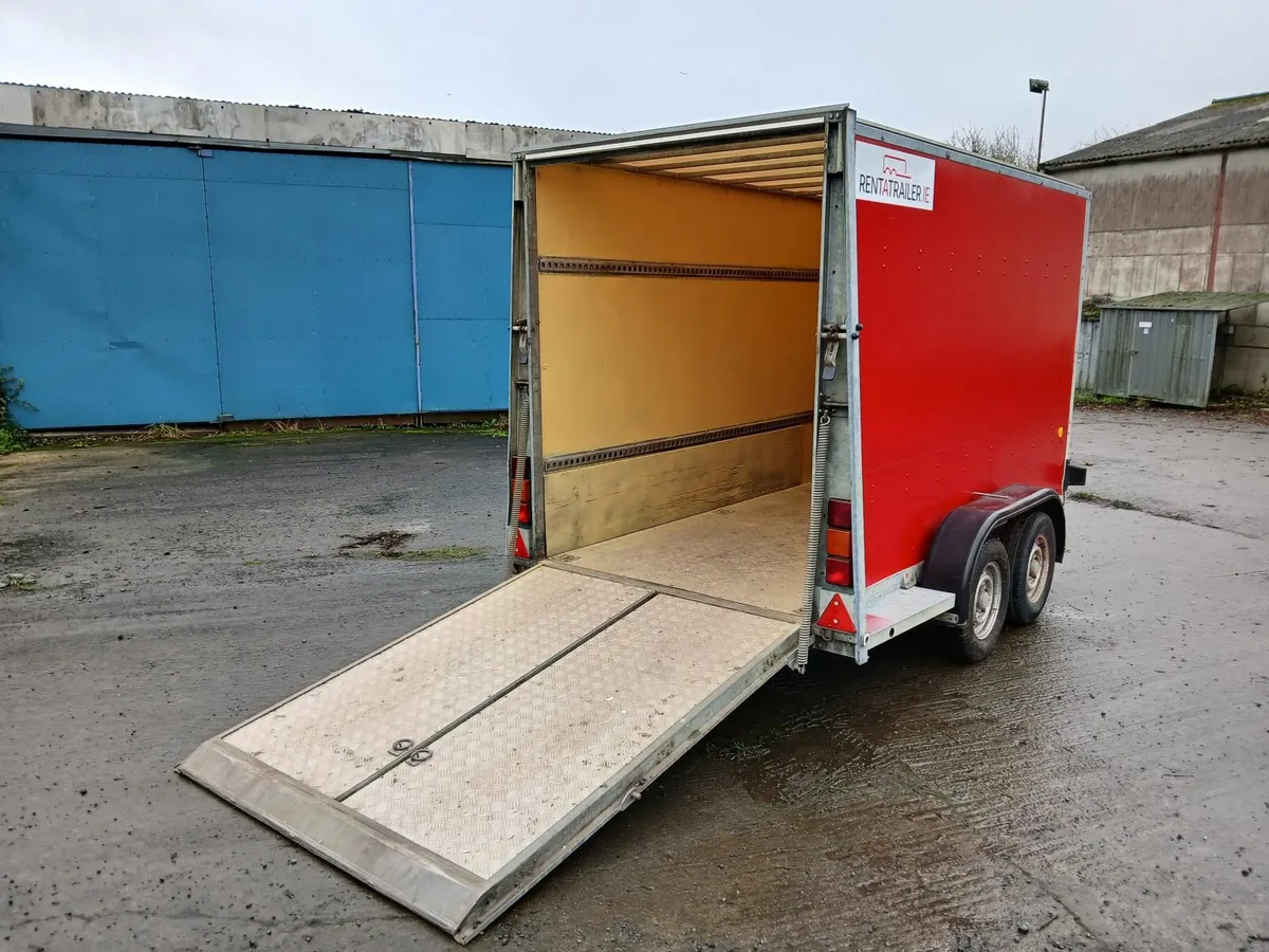 Boxvan trailer for hire - Image 2