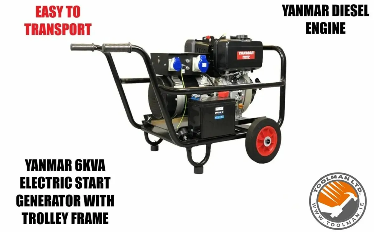 Honda and Yanmar Generators at Toolman.ie - Image 3