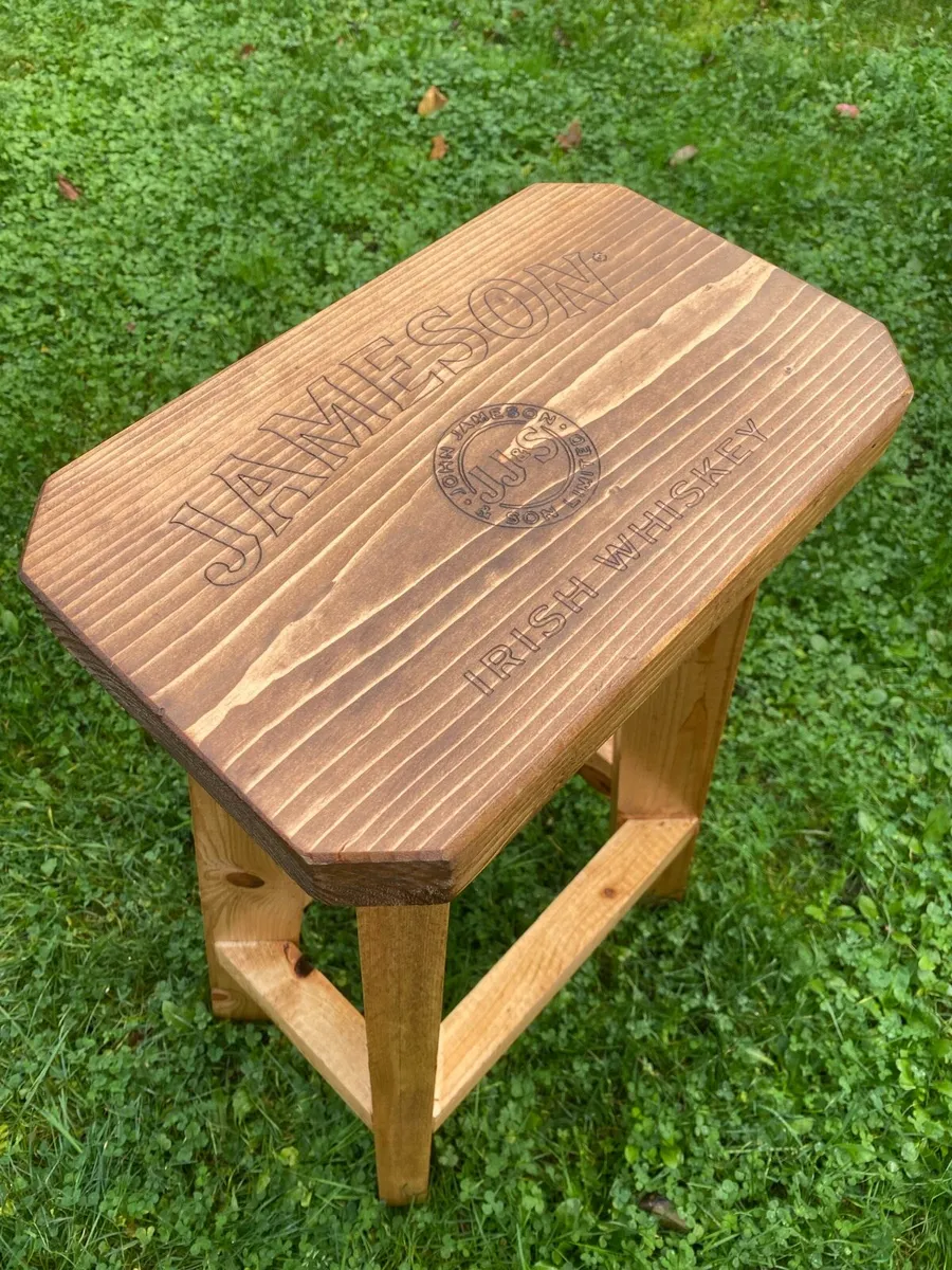 High BarStools Home Bar Stools Timber - Image 1