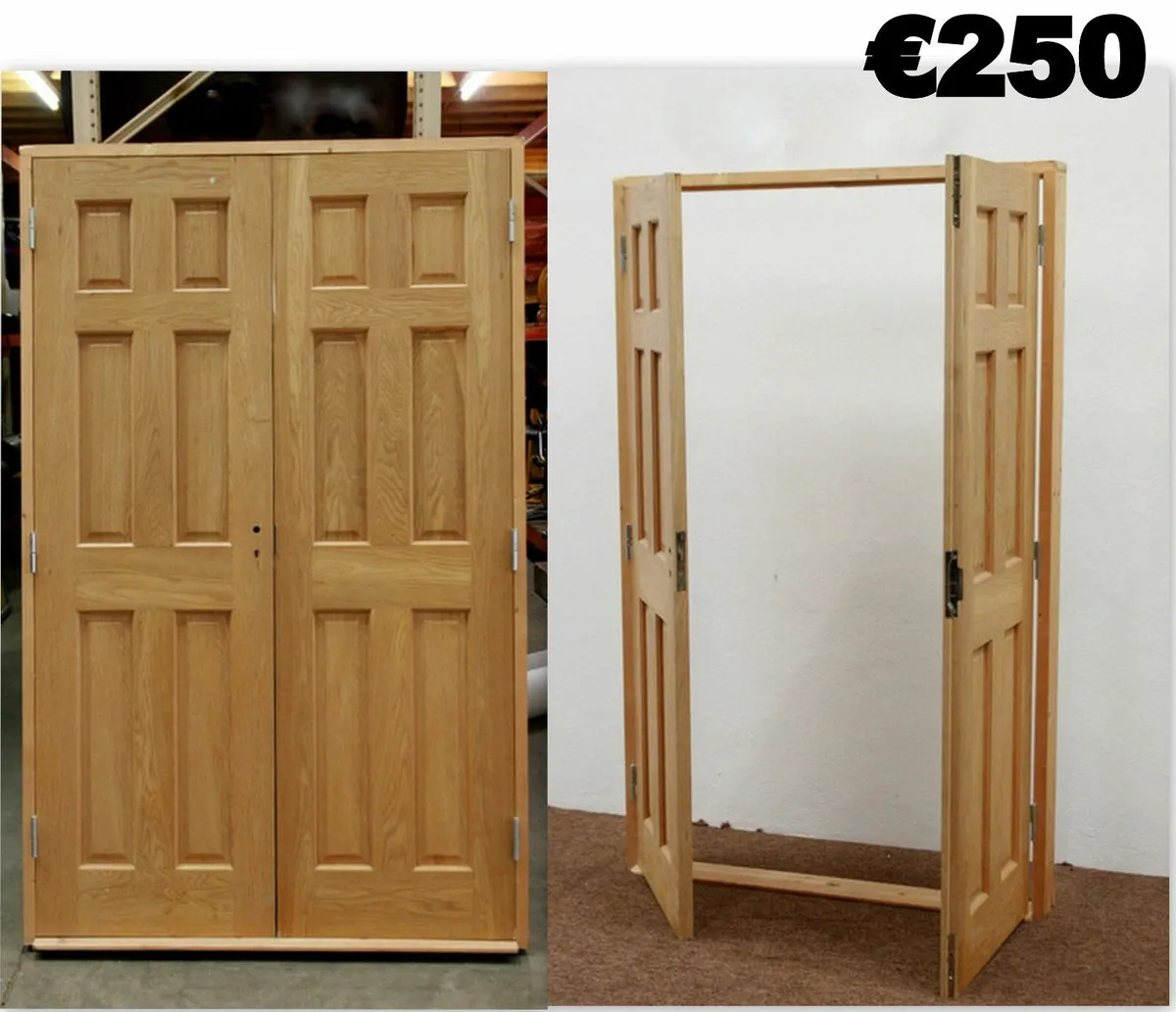 Oak doors - Image 1