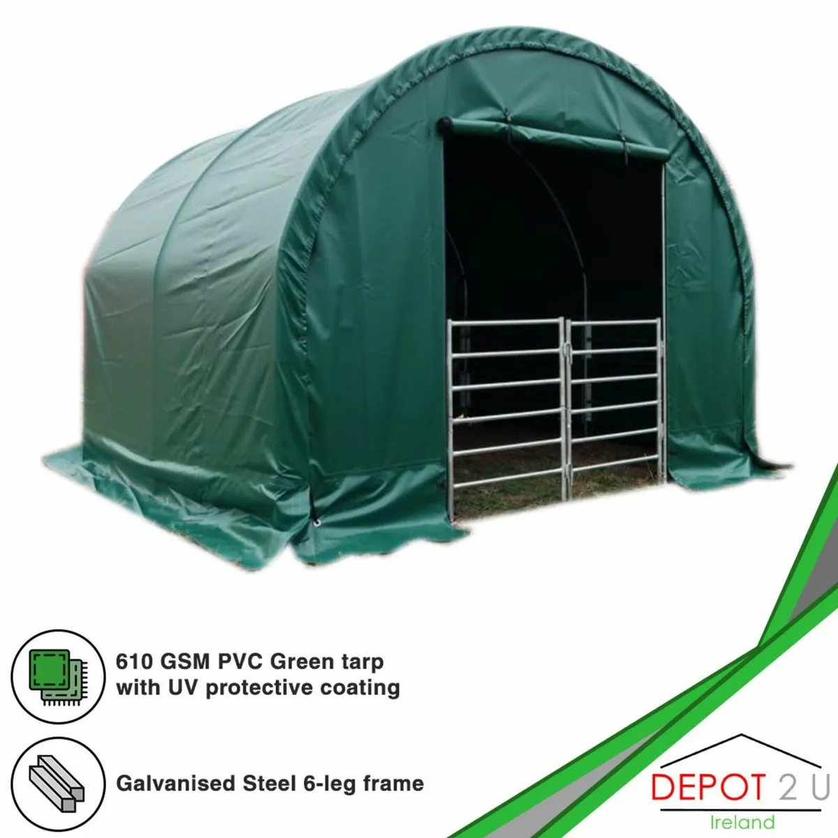 Heavy Duty Livestock Shelter - 610gsm - Image 3