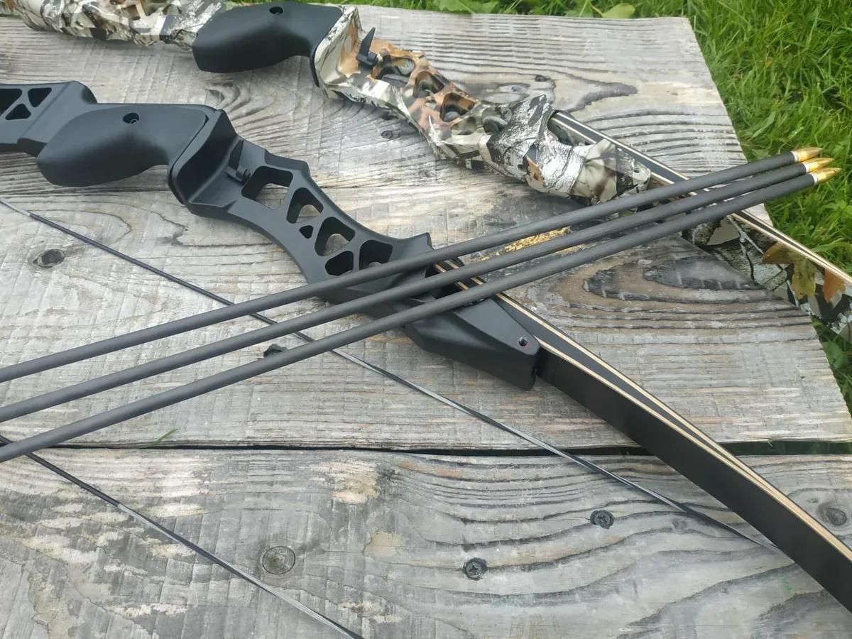 Archery Bow, 64" Recurve ILF limbs 30-50lbs bonus - Image 2