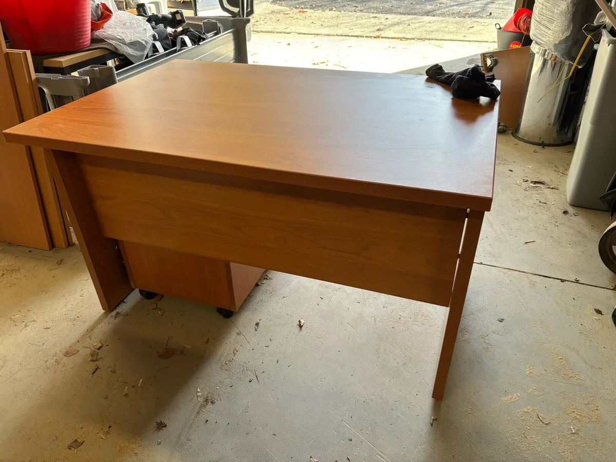 Cherry office desk sale - Image 2