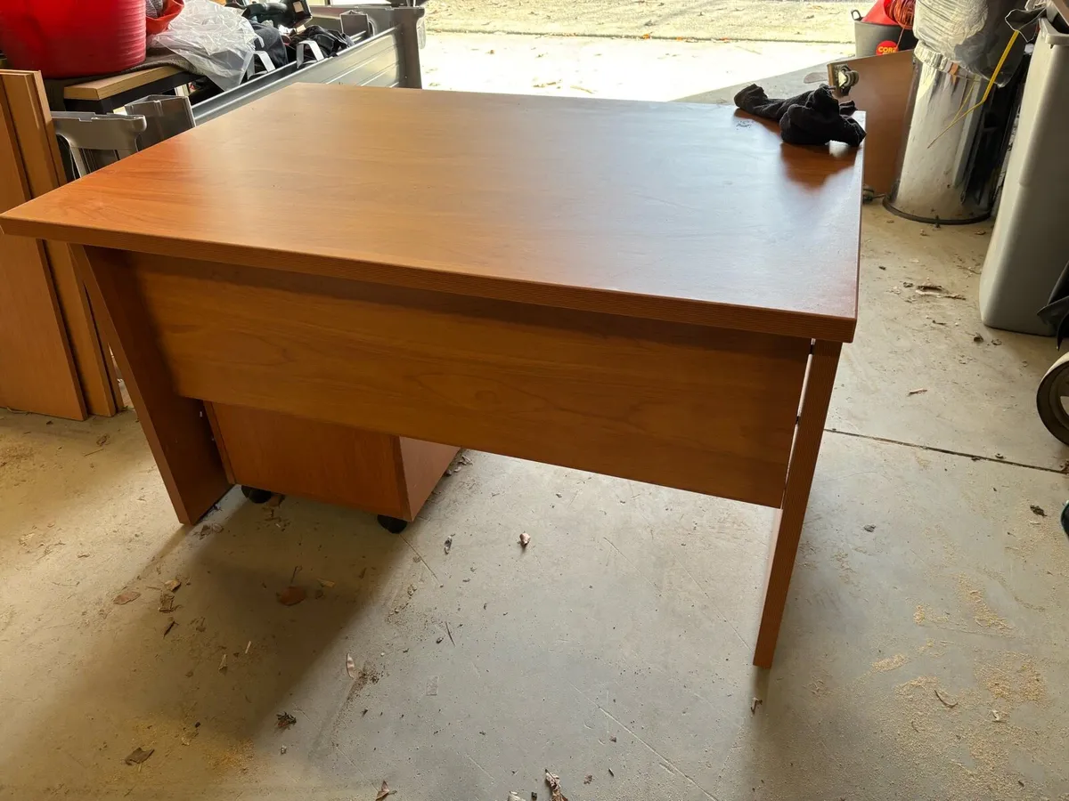 Cherry office desk sale - Image 3