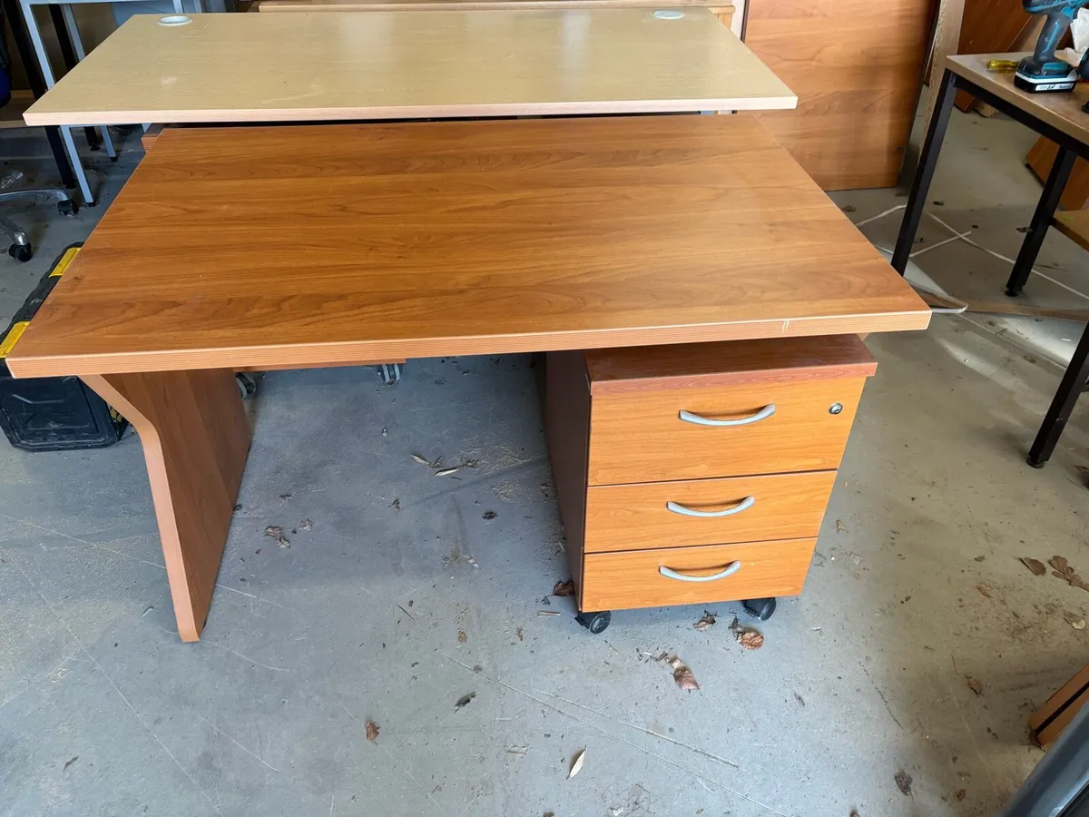 Cherry office desk sale - Image 1