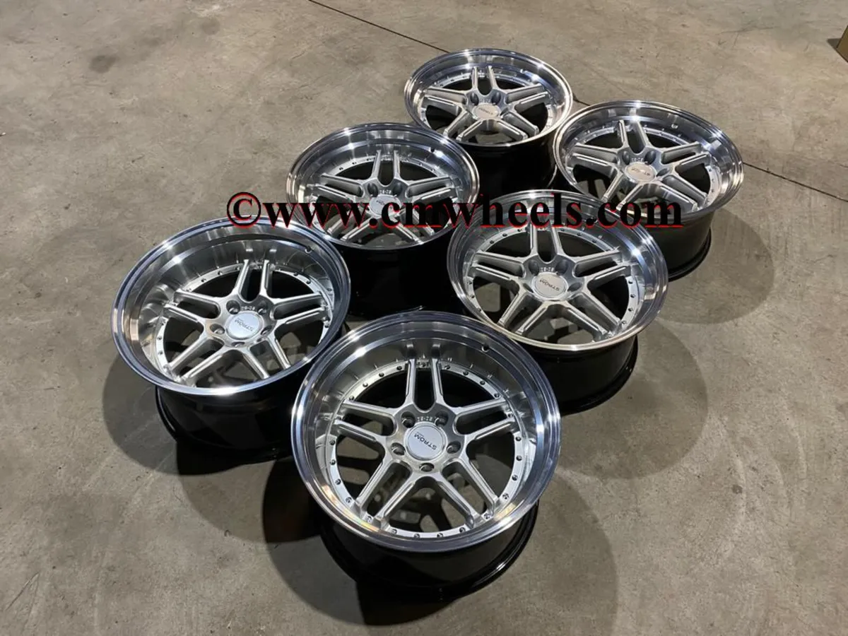 18" Inch DS05 Drift Alloys 5x114.3 Lexus is200 S15 - Image 4