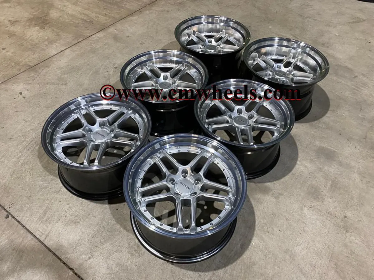 18" Inch DS05 Drift Alloys 5x114.3 Lexus is200 S15 - Image 3