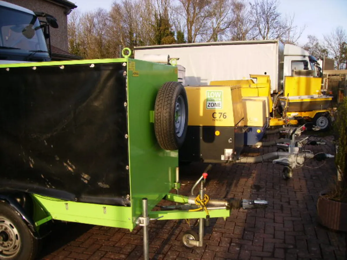 MOBILE TRILER  COMPRESSOR DRY AIR MACHINE - Image 1